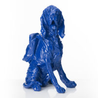 Cloned Bloodhound with Backpack – Blue