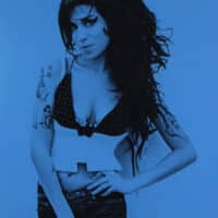 Amy Winehouse Holding her Hip