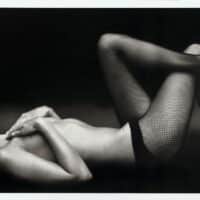 Kate Moss, Reclining in Stockings 2